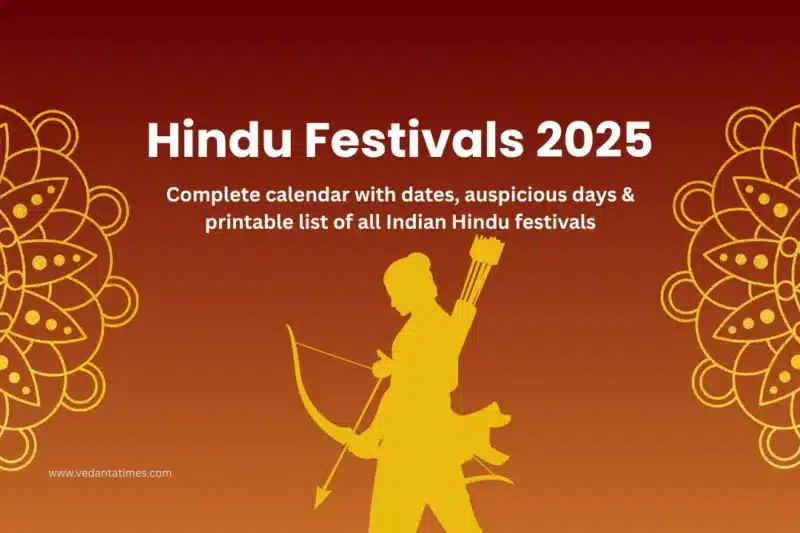 Hindu Festivals 2025: Complete calendar with dates, auspicious days & list of all Indian Hindu festivals