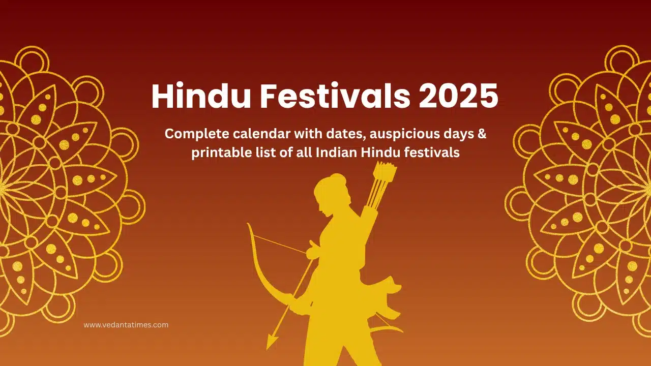 Hindu Festivals 2025: Complete calendar with dates, auspicious days & list of all Indian Hindu festivals
